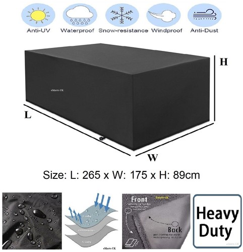 265x175x89cm heavy duty - 265x175x89cm,